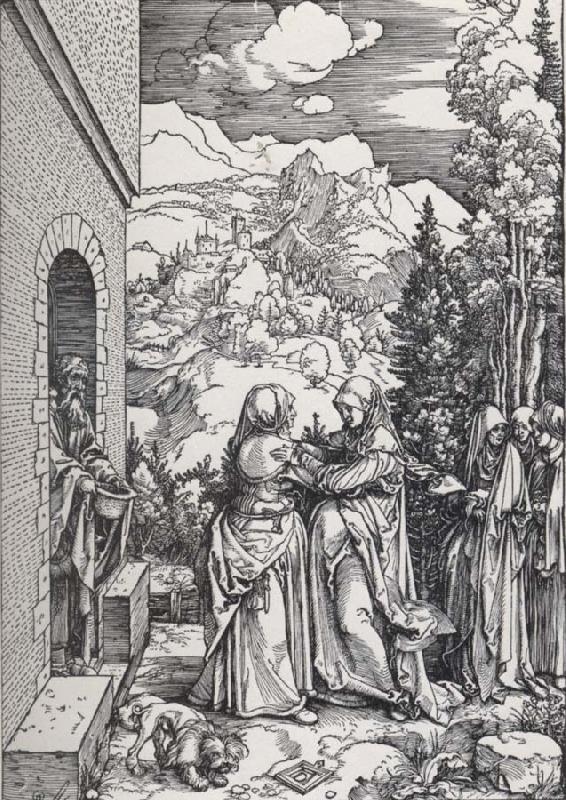 Albrecht Durer The Visitation oil painting image